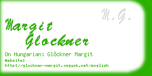 margit glockner business card